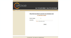 Desktop Screenshot of license.optovue.com